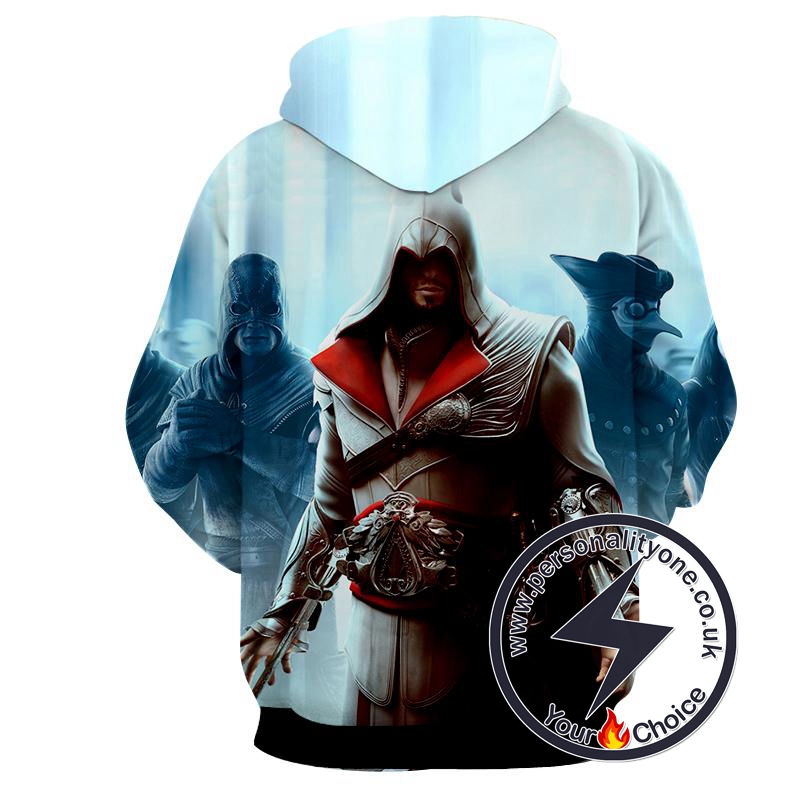 Assassin's Creed 3D -Ezio - Assassin's Creed Hoodies